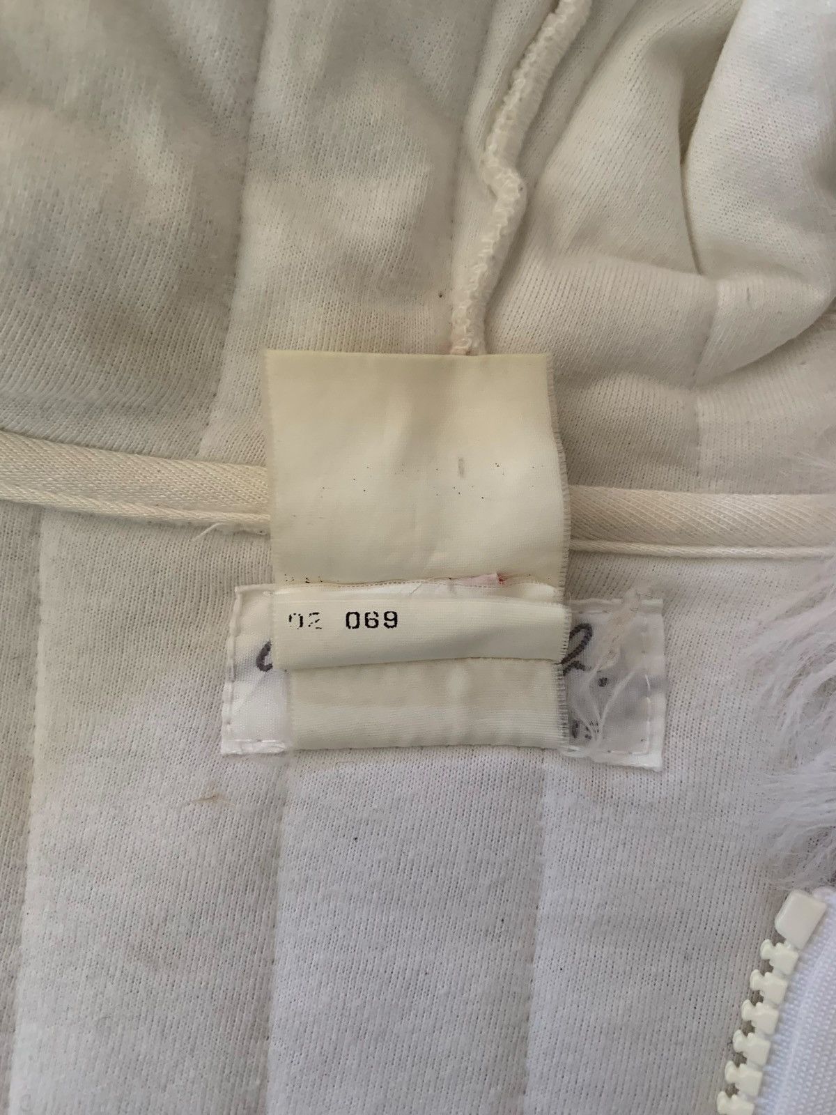 Designer × Vintage × agnes b. Vintage Distressed Agnes B Designer Luxury Pullover Hoodie Size S / US 4 / IT 40 - 16 Thumbnail
