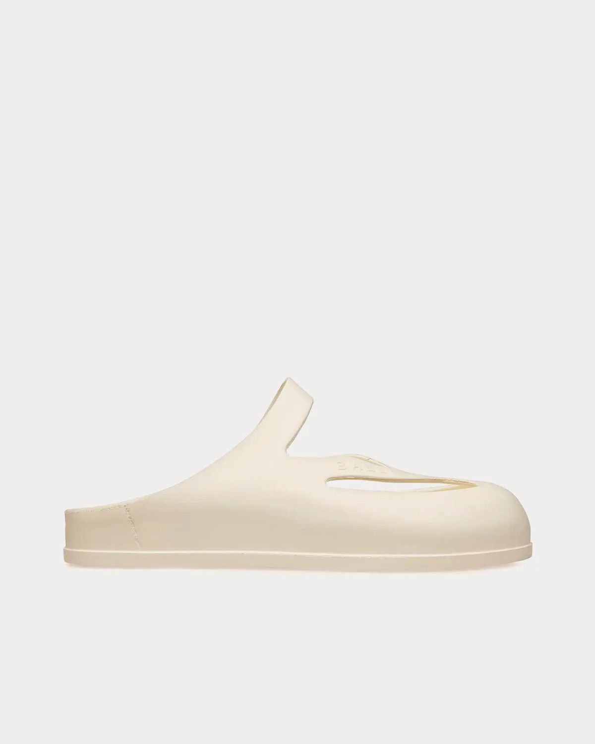 Bally o1y1224 Rubber Slide Slipper in White Size US 5.5 / EU 38 - 3 Thumbnail