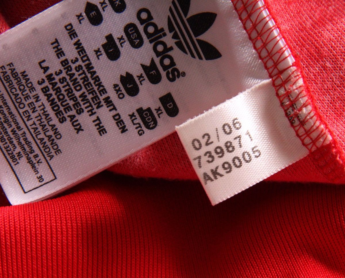 Adidas Adidas England Vintage 2006 Full Zip Jacket Red 90s XL Size US XL / EU 56 / 4 - 6 Thumbnail
