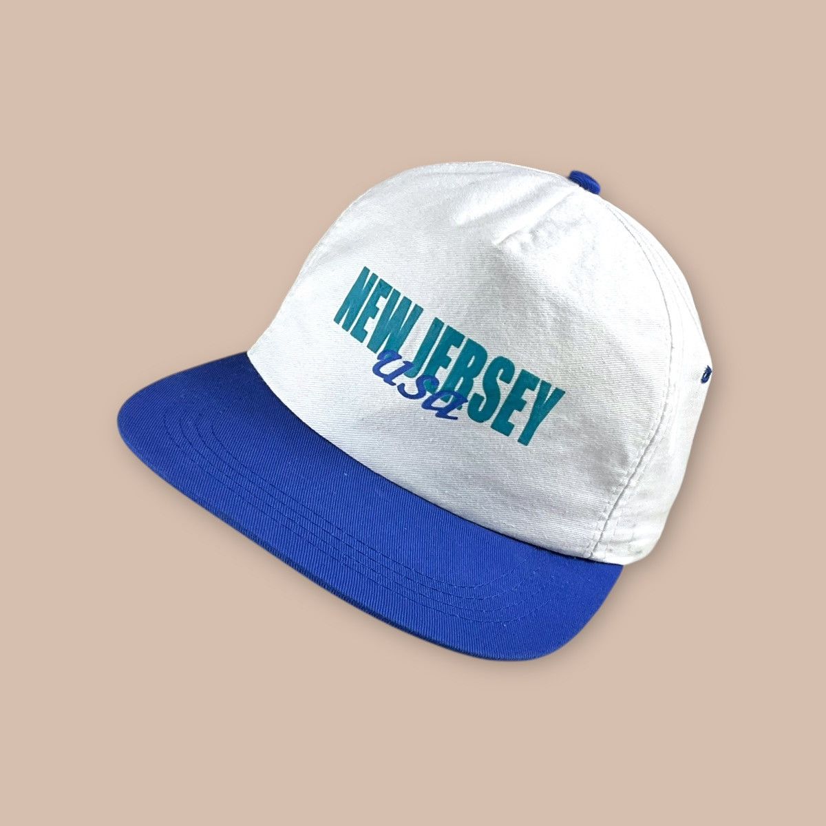 Vintage Vintage 80s-90s NEW JERSY USA Snapback Size ONE SIZE - 1 Thumbnail