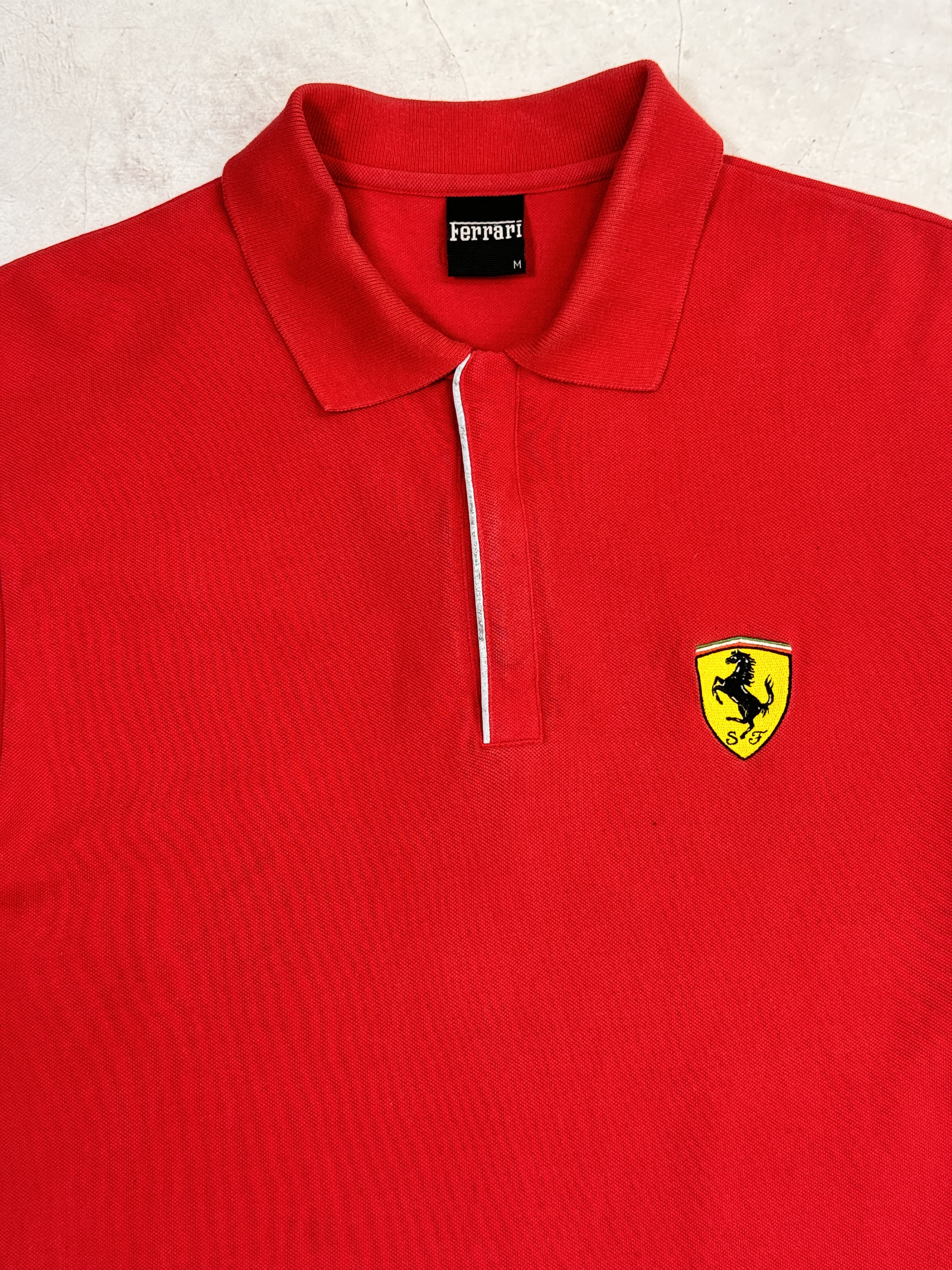 Ferrari × Formula 1 × Vintage 2000 Ferrari & Vodafone Polo T-Shirt Racing Formula1 Team Size US M / EU 48-50 / 2 - 3 Thumbnail