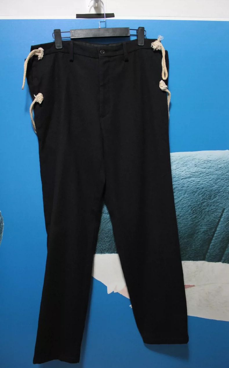 Yohji Yamamoto Yohji Yamamoto size 3 04aw twine trousers 2505-Nextarrow Size US 30 / EU 46 - 1 Thumbnail