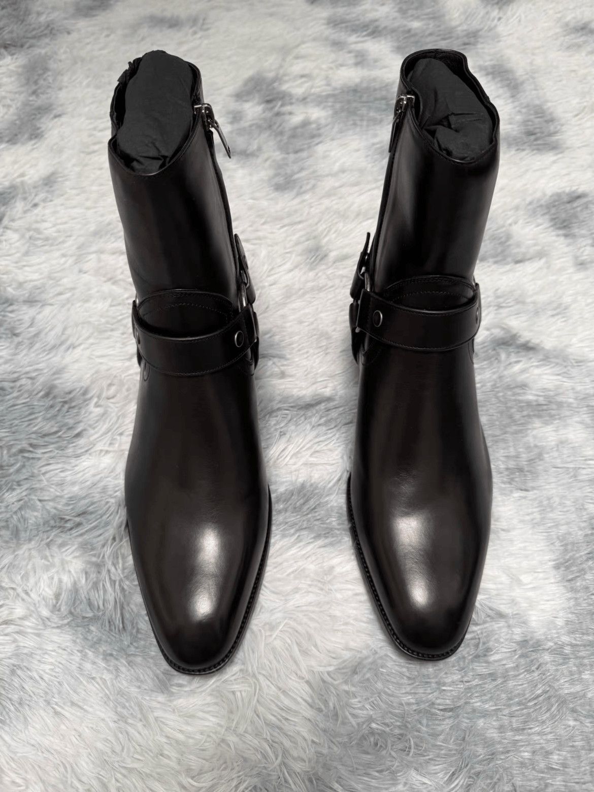 Saint Laurent Paris Saint Laurent Paris Sz 41 Saint Laurent Paris Metal Buckle Size US 8 / EU 41 - 5 Thumbnail