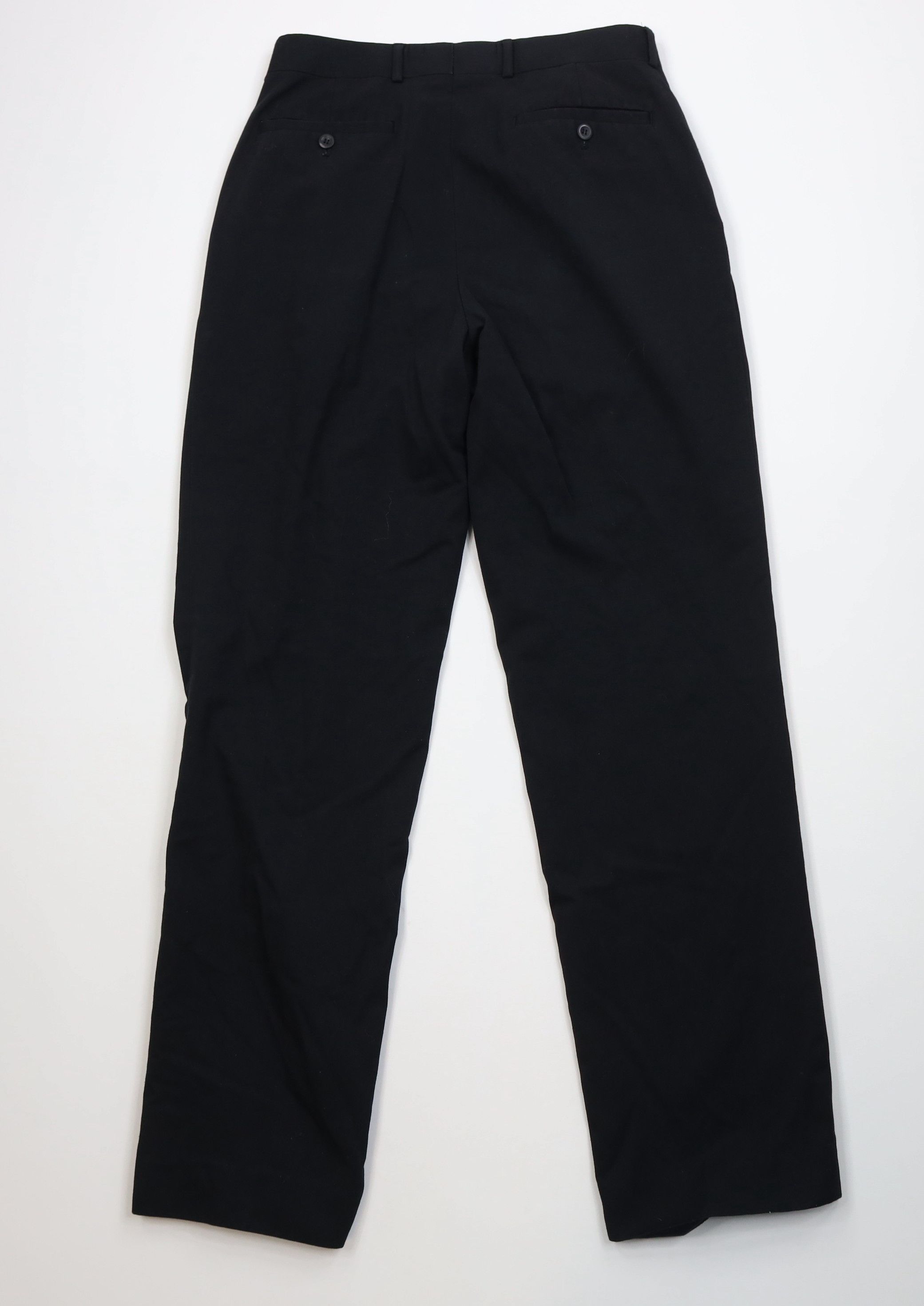 Vintage Vintage 90s Streetwear Distressed Wide Leg Chino Pants Black Size US 32 / EU 48 - 10 Thumbnail