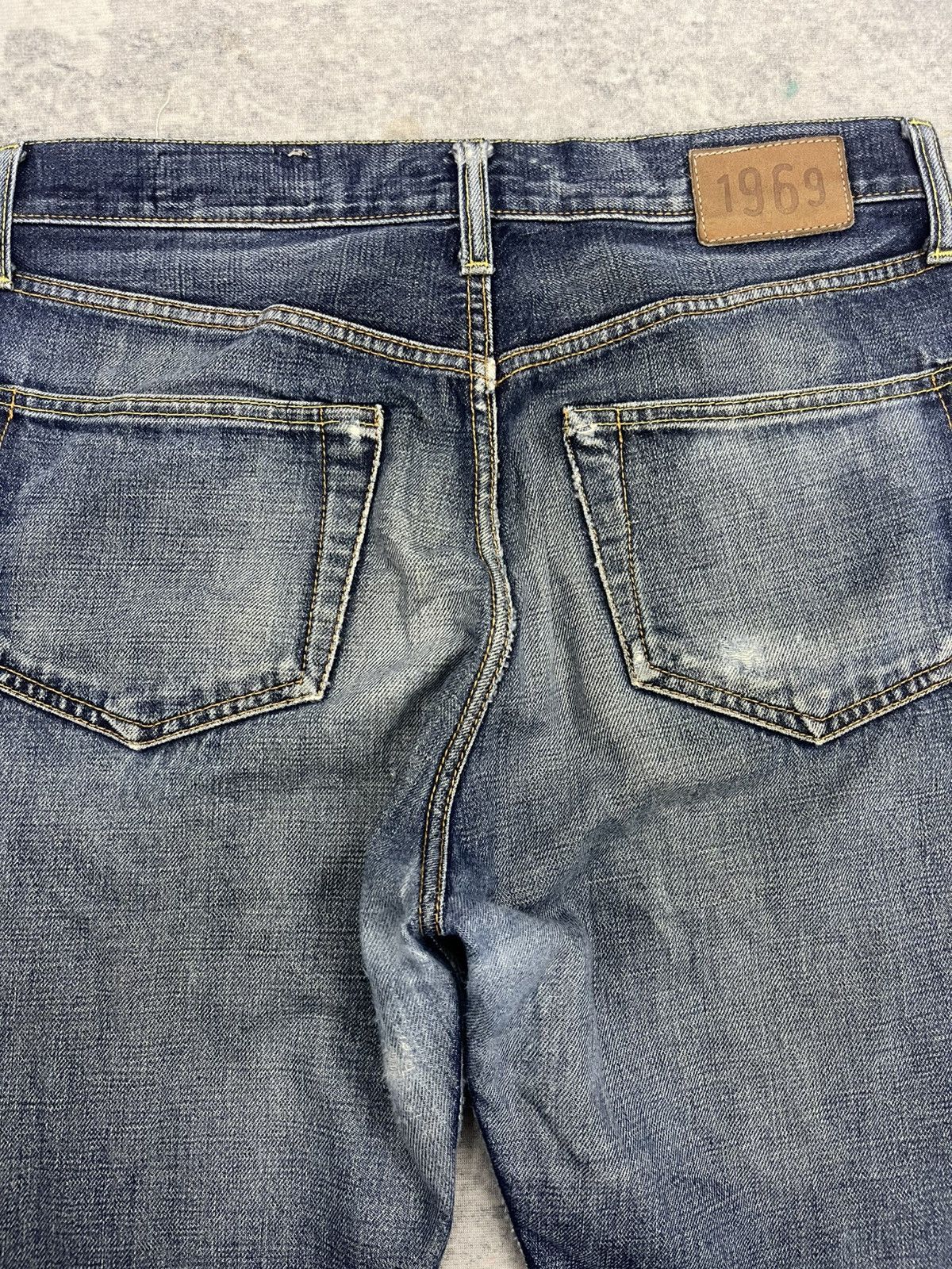 Gap Rare Gap 1969 Fly Button Selvedge Denim Size US 32 / EU 48 - 21 Thumbnail