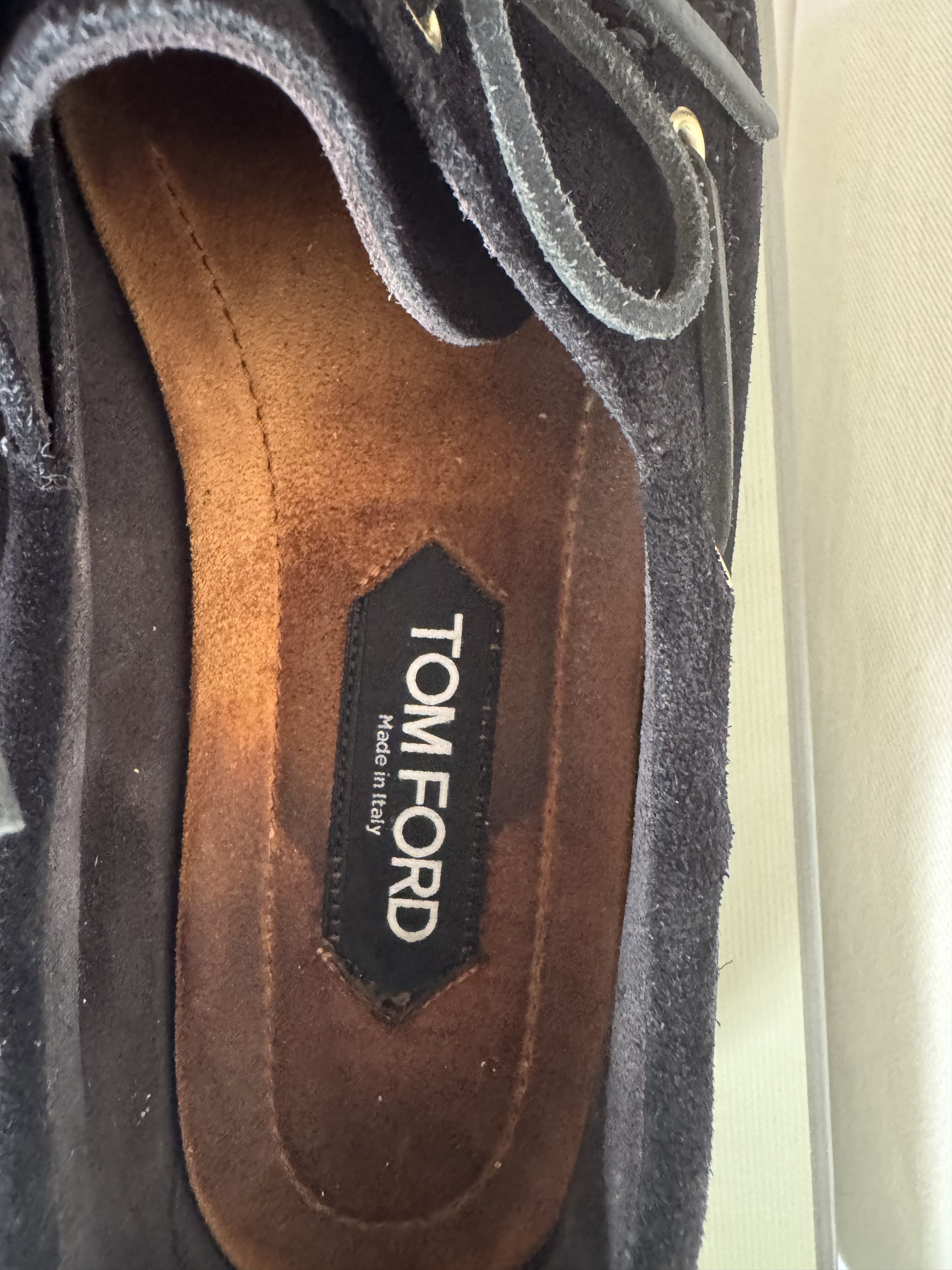 Tom Ford Robin Suede Boat Shoes Size US 8 / EU 41 - 4 Thumbnail