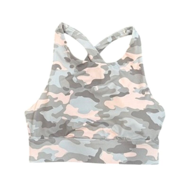Fabletics Fabletics Ella High Impact Sports Bra in Pink Camo, Size XXS Size ONE SIZE - 3 Thumbnail