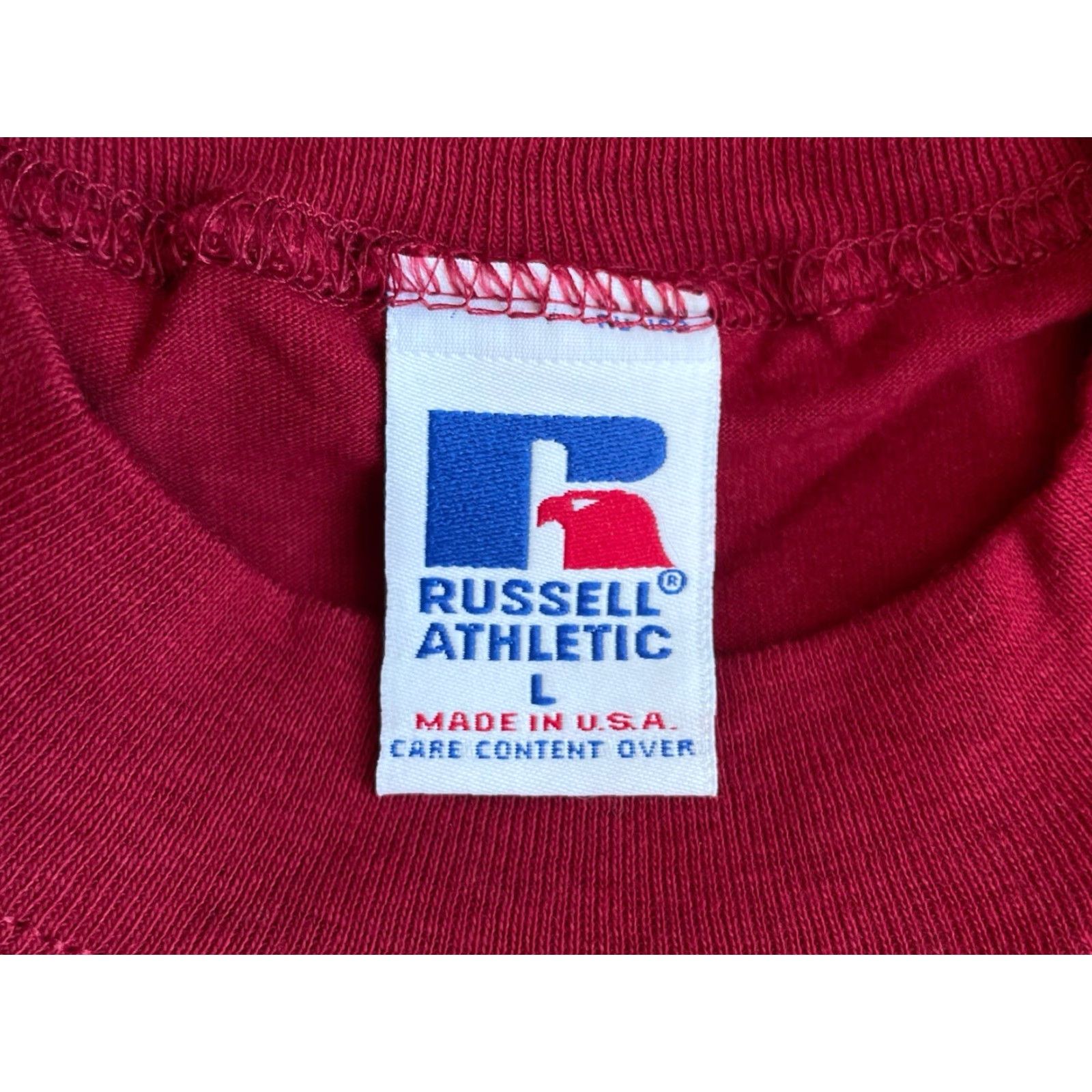 Russell Athletic VINTAGE Russell Athletic Mock Turtleneck Shirt Mens L Red 90s Deadstock NWOT Cardin... Size US L / EU 52-54 / 3 - 6 Thumbnail