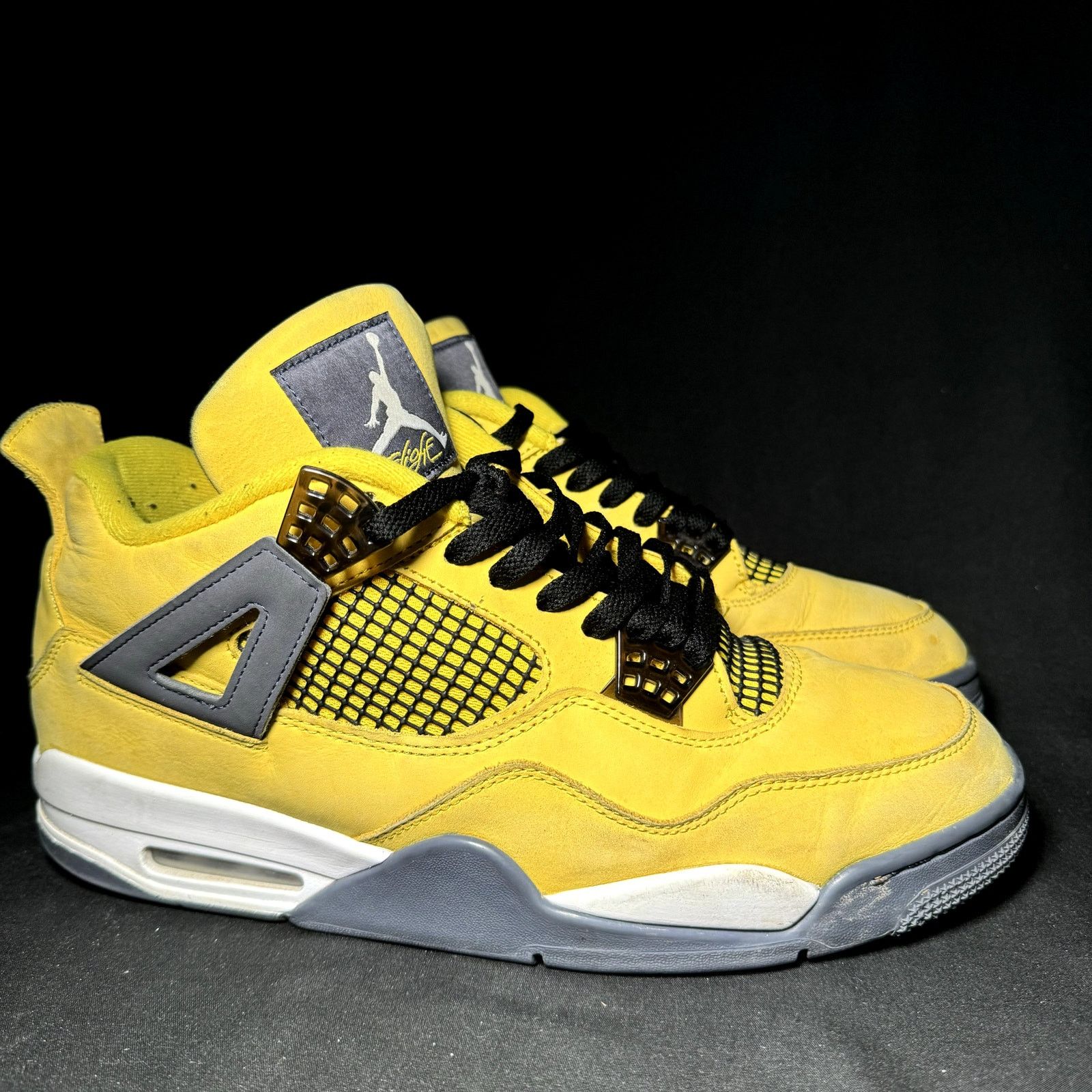 Jordan Brand Size 12 - Nike Air Jordan 4 Retro Lightning 2021 Men's Shoes Size US 12 / EU 45 - 1 Thumbnail
