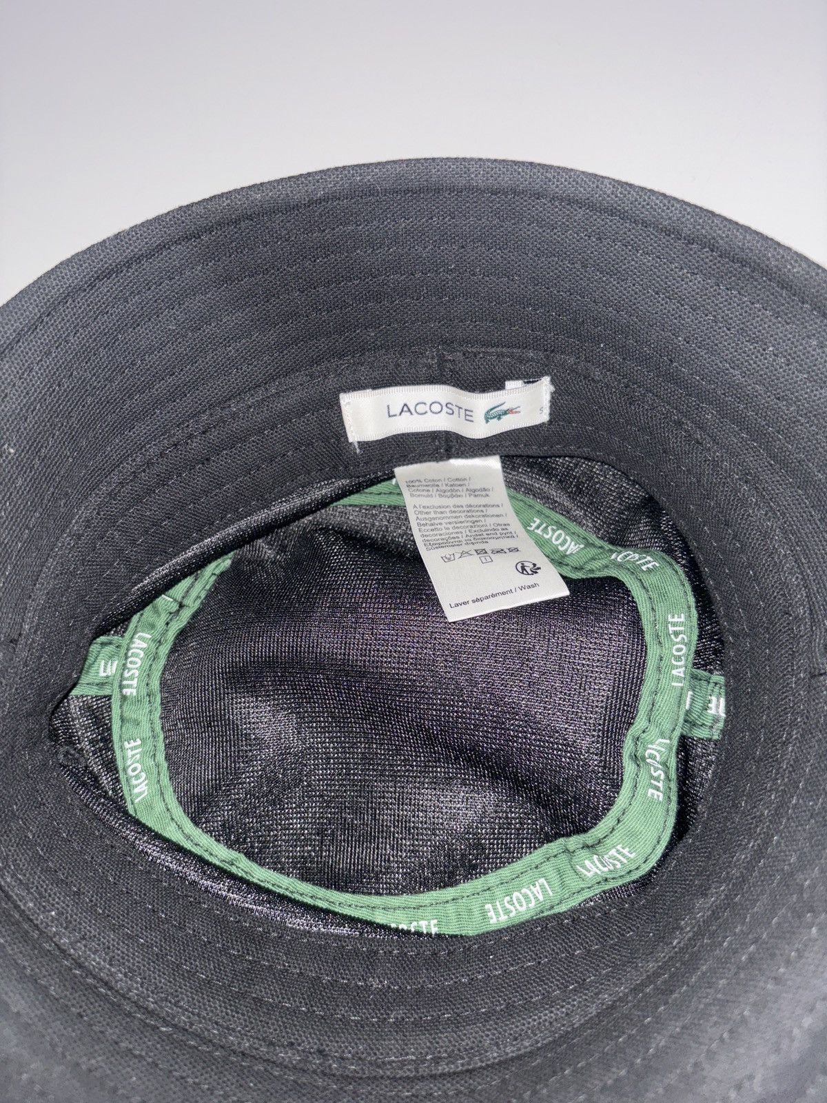 Lacoste Lacoste buckethat Size ONE SIZE - 3 Thumbnail