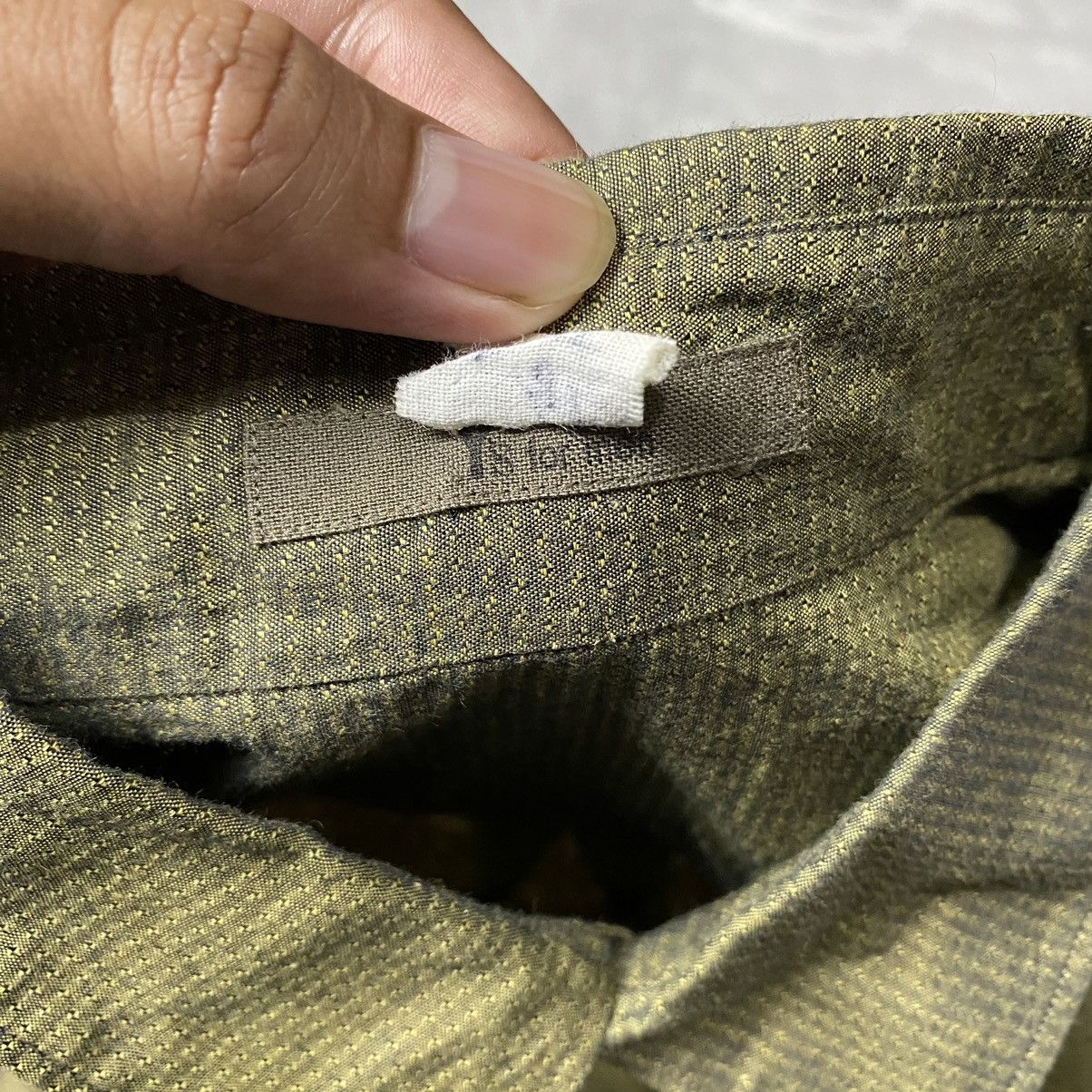 Y's × Y's for Men × Yohji Yamamoto Vintage Y’s For Men Shirt XL Yohji Yamamoto Olive Size US XL / EU 56 / 4 - 4 Thumbnail