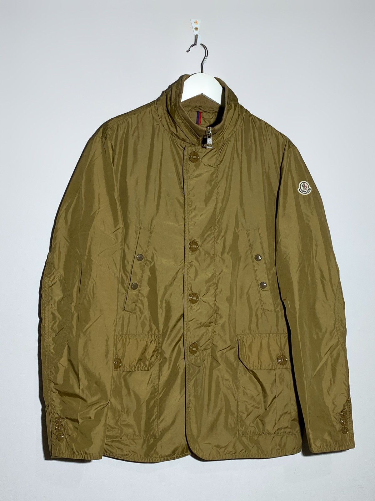 Moncler Moncler Nylon Gold Old Money Vibes Authentic Jacket Size US M / EU 48-50 / 2 - 1 Thumbnail