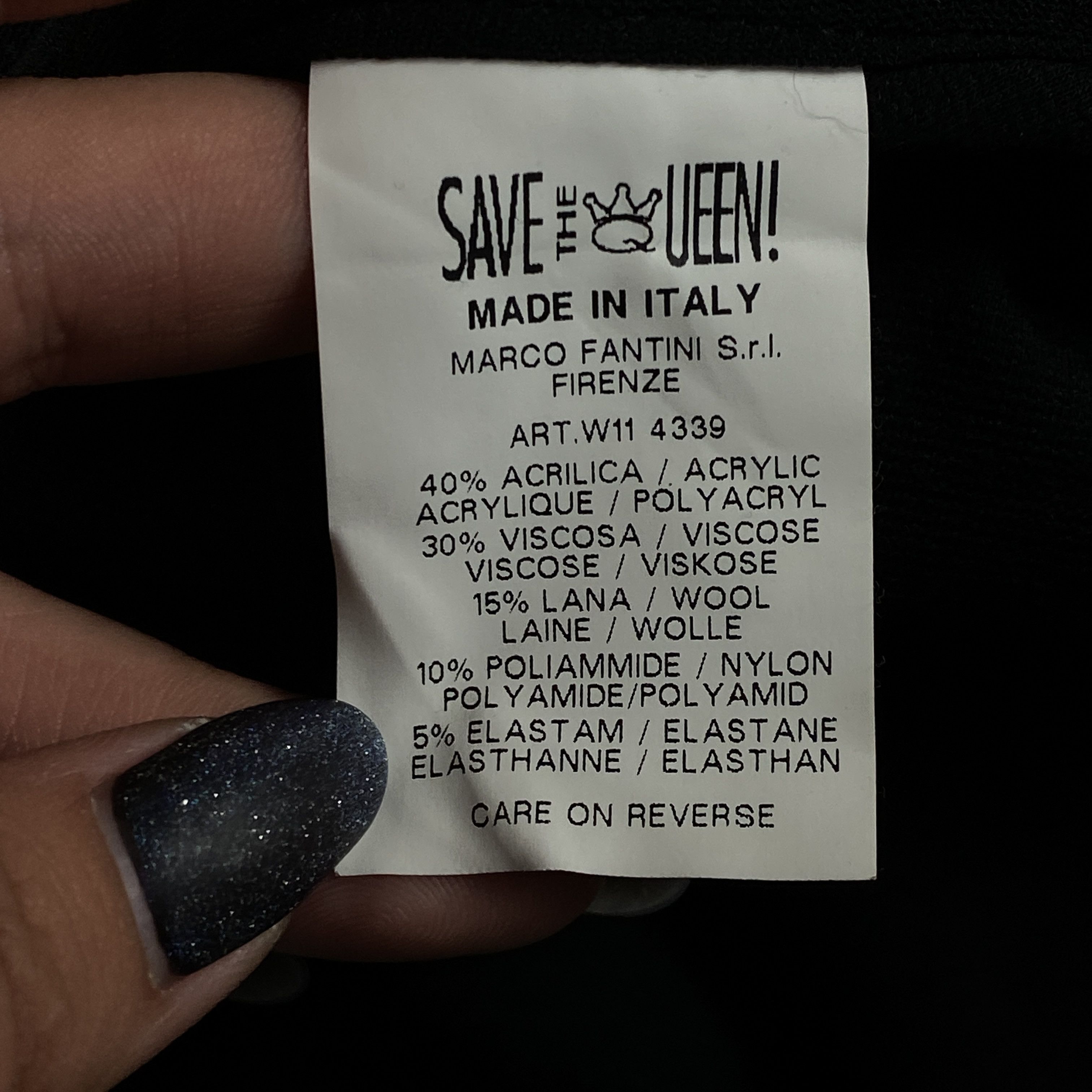 Other Women’s Dress Sleeveless Save The Queen Size XL Size XL / US 12-14 / IT 48-50 - 6 Thumbnail