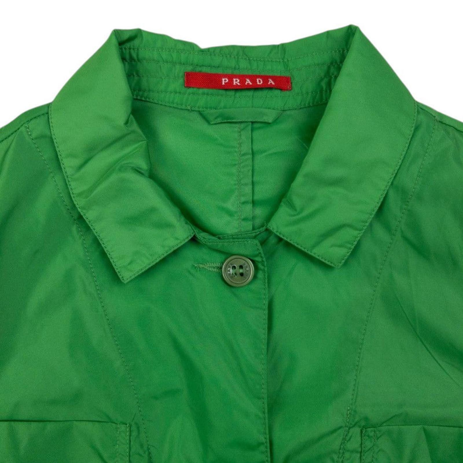 Prada Vintage Prada Sport Lightweight Button Up Jacket Womens M Size M / US 6-8 / IT 42-44 - 3 Thumbnail