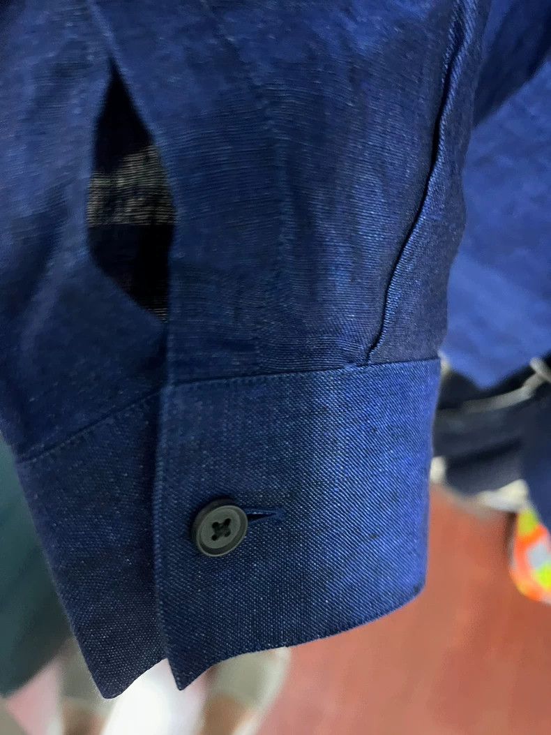 Haider Ackermann Haider Ackermann Dark blue shirt Size US S / EU 44-46 / 1 - 3 Thumbnail