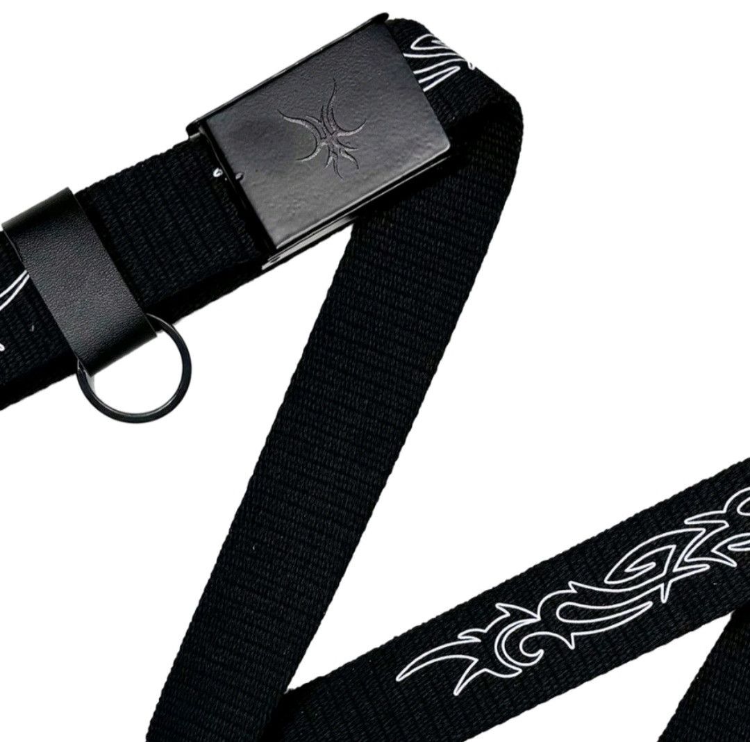 Japanese Brand Lightning white Japanese style belt Size ONE SIZE - 3 Thumbnail