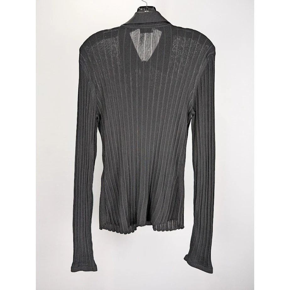 Saint Laurent Paris o1rshd1 Button Shirt in Black Size US L / EU 52-54 / 3 - 2 Thumbnail