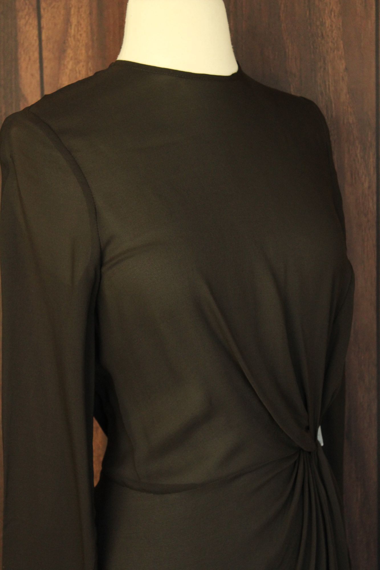 Anine Bing Anine Bing New With Tags Black Dress, Sz Small, Silk Chiffon Size S / US 4 / IT 40 - 6 Thumbnail