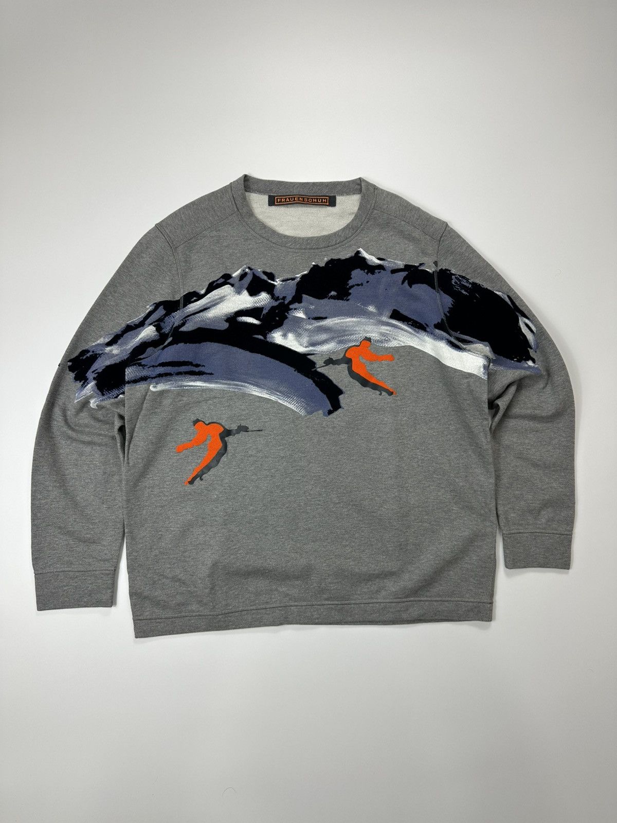 Frauenschuh Frauenschuh Sweatshirt Ski Mountains Men's Size US L / EU 52-54 / 3 - 1 Thumbnail