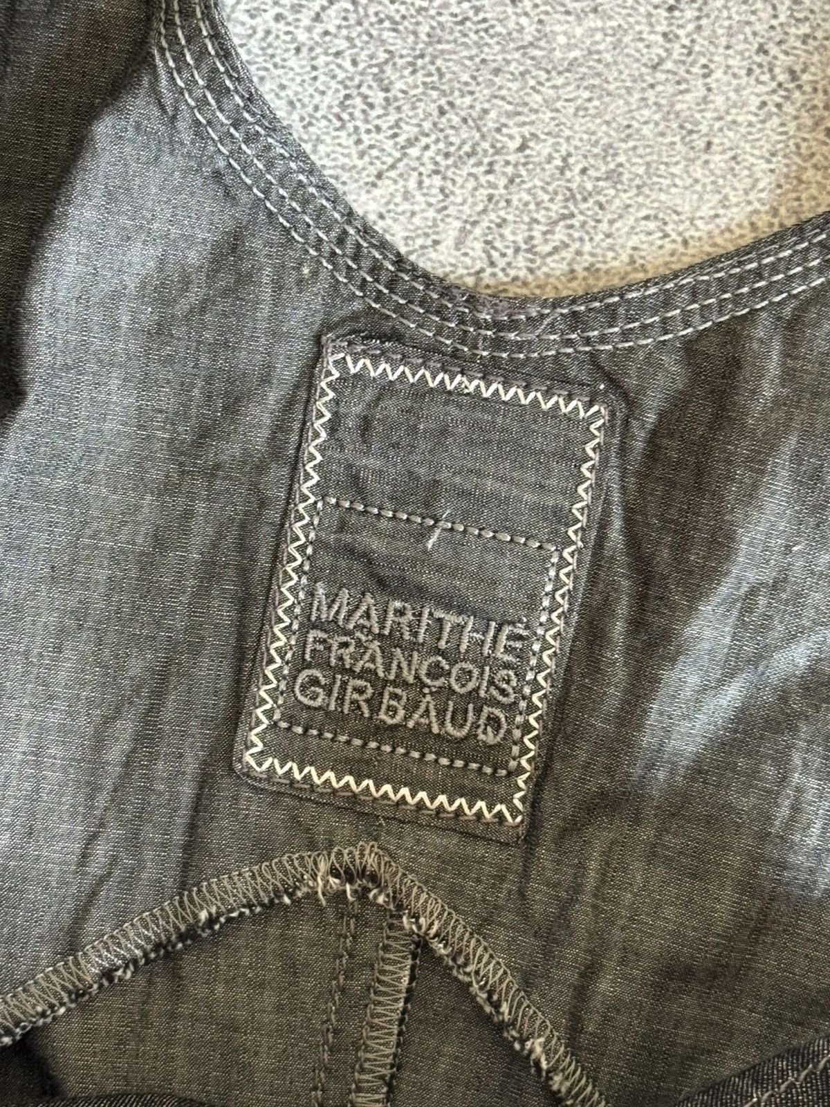 Designer × Marithe + Francois Girbaud Marithe Francois Girbaud D34/USA26 Avantgarde dress bondage Size M / US 6-8 / IT 42-44 - 7 Thumbnail