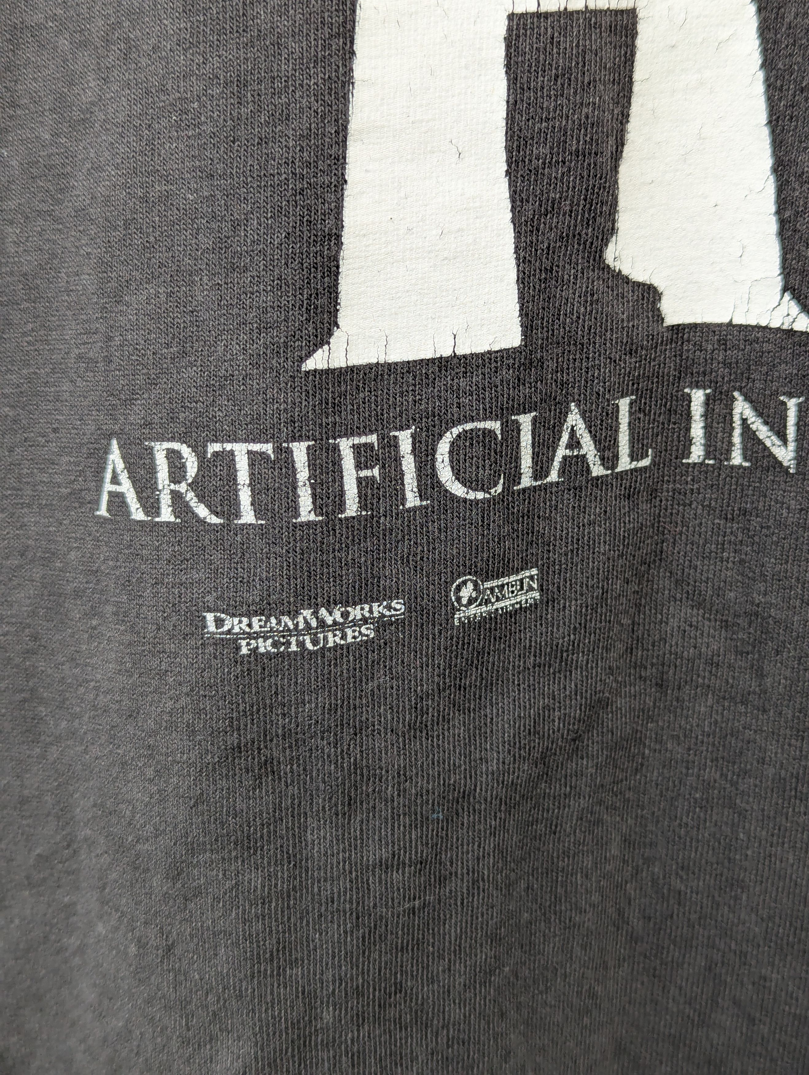 Other Vintage A.I Artificial Intelligence 2001 Movie Shirt Size US M / EU 48-50 / 2 - 3 Thumbnail