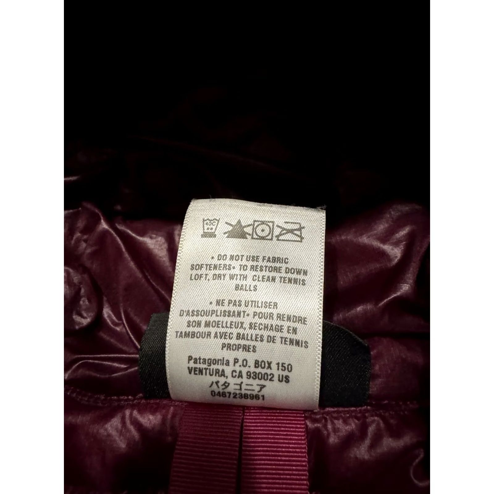 Patagonia Patagonia Ultralight Down Puffer Full Zip Hoody Women’s Small Purple/Red Jacket Lot Womens Regular Size S Zip Hooded Quilted Logo Outdoor Vintage: No Size S / US 4 / IT 40 - 5 Thumbnail