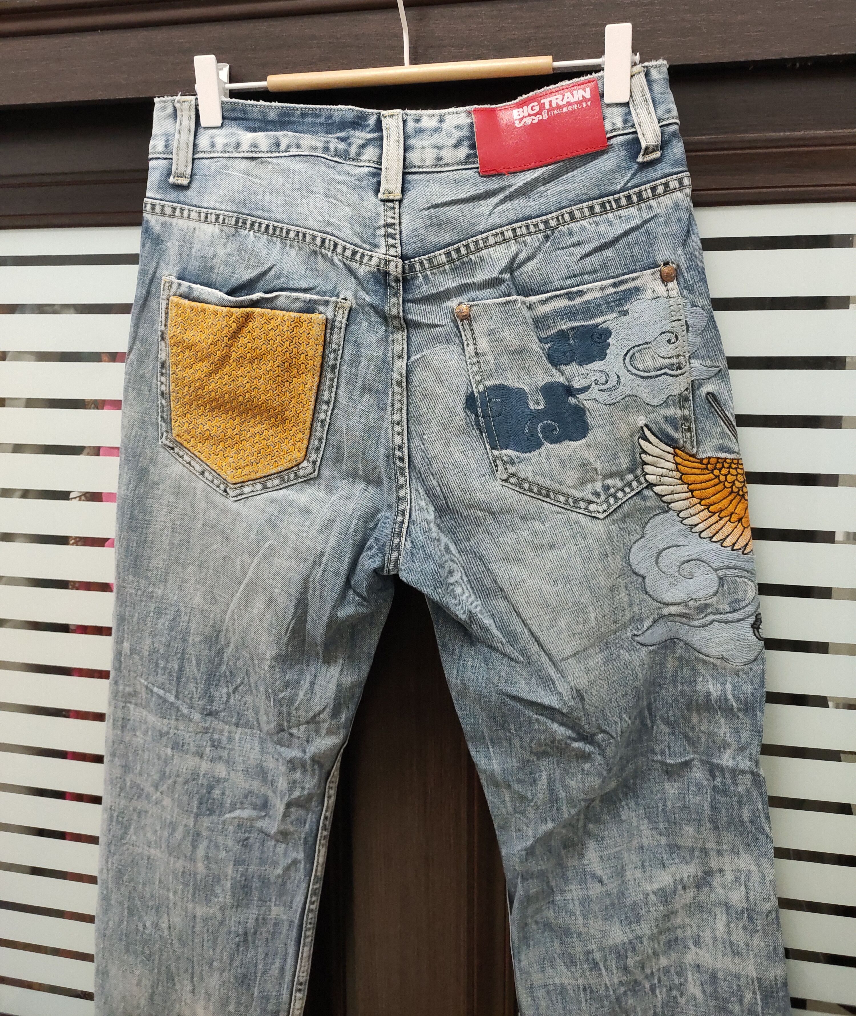 Japanese Brand 💥Japanese Brand Distressed Osaka Big Train Takahashi 💥 Size US 32 / EU 48 - 5 Thumbnail