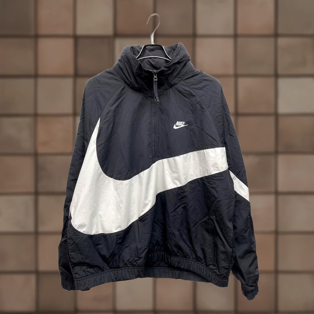 Nike Nike jacket Parka / Nylon Jacket Jacket Men XL Black AJ1405-010 Size US XL / EU 56 / 4 - 1 Thumbnail