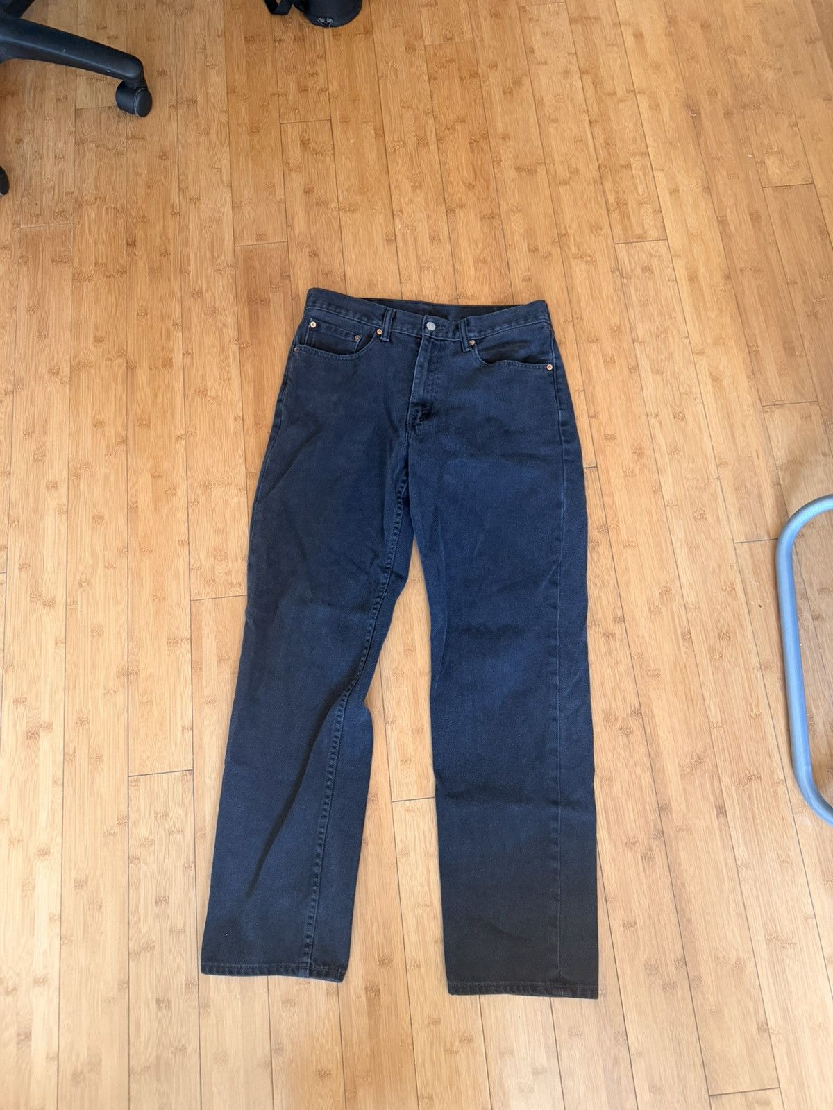 Levi's Levi’s 550 Relaxed Fit Jeans – Black Size US 34 / EU 50 - 1 Thumbnail