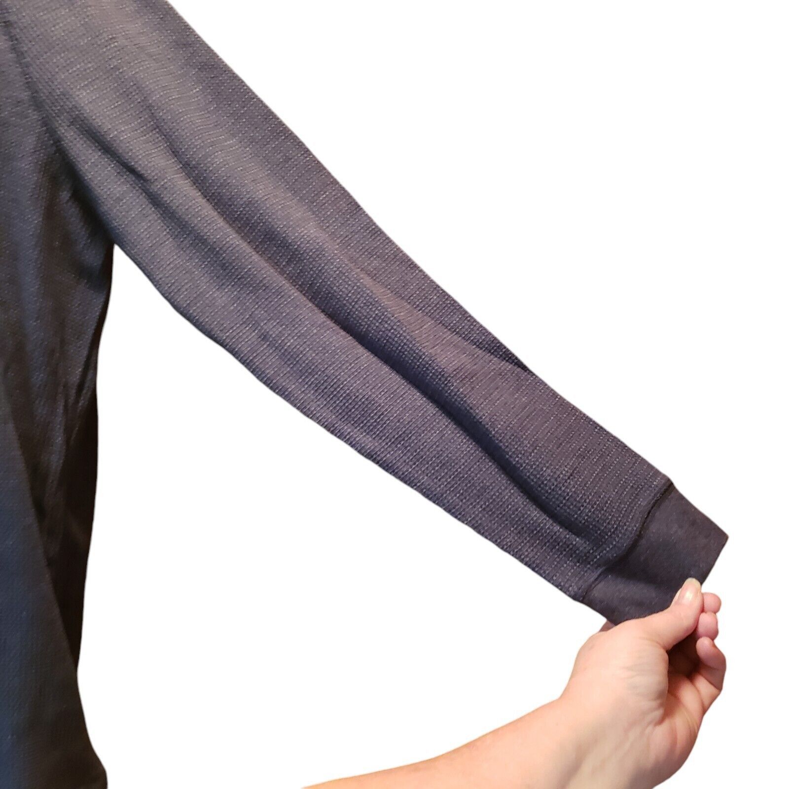 George George Men's Long Sleeve Thermal Henley Shirt Sz 2XL (60-52) Size US XXL / EU 58 / 5 - 6 Thumbnail