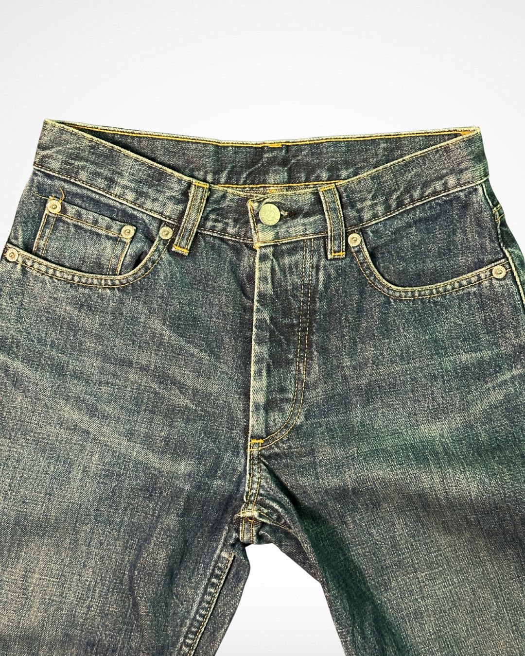 Helmut Lang SS96 Vintage Classic Denim Size US 27 - 3 Thumbnail