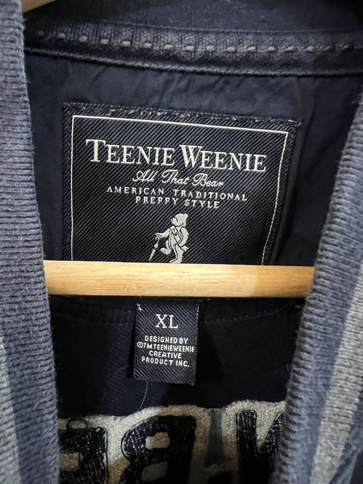 American Apparel × Vintage Vintage Teenie Weenie Sweatshirt Size US XL / EU 56 / 4 - 6 Thumbnail