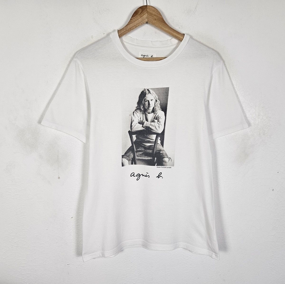 agnes b. Agnes B Homme adam et rope Jean Francois Jonvelle photo tee Size US L / EU 52-54 / 3 - 2 Thumbnail