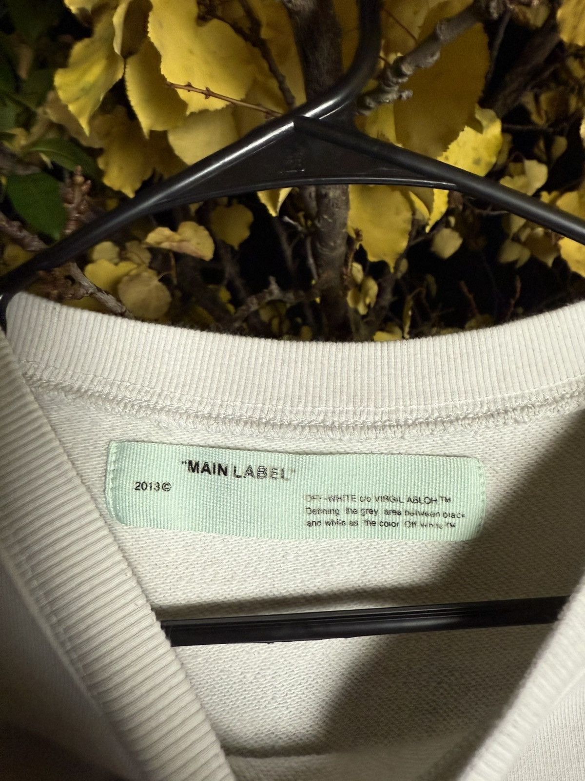 Off-White OFF-WHITE 2016 WHITE CREWNECK Size US S / EU 44-46 / 1 - 4 Thumbnail