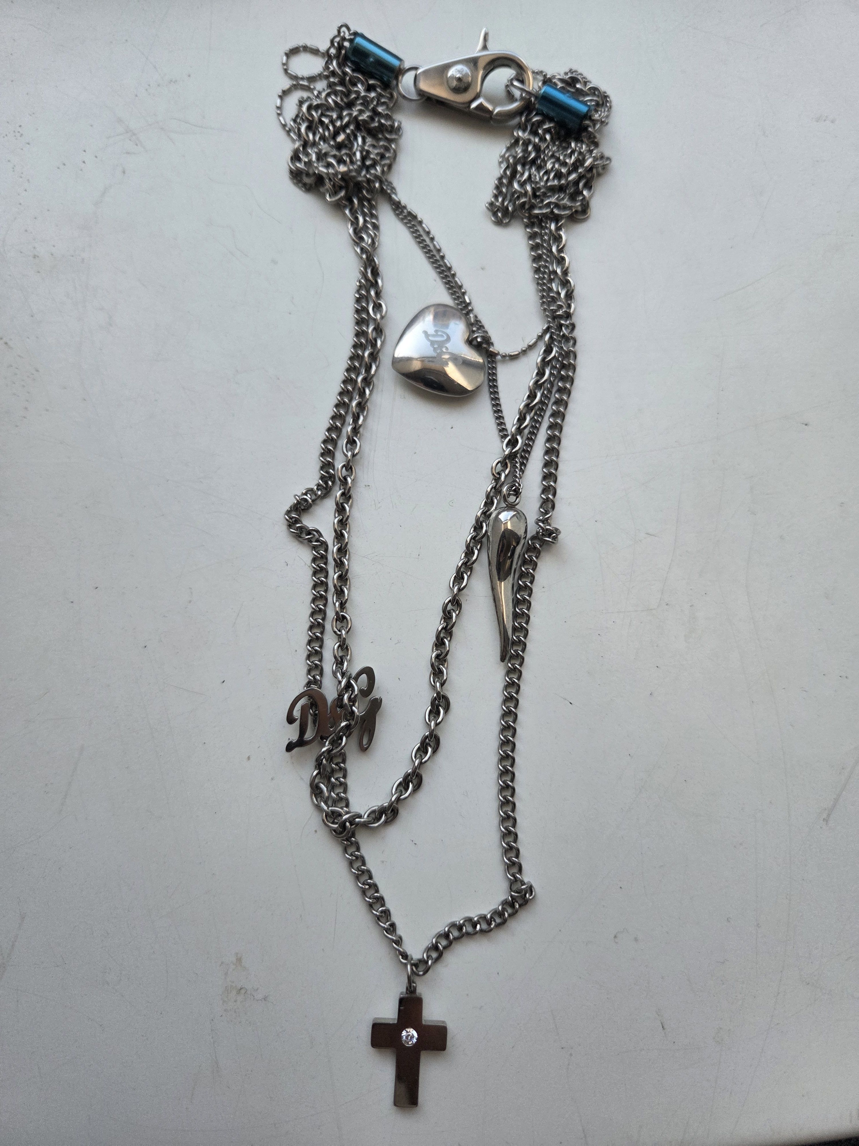 Dolce & Gabbana Dolce & Gabbana quadruple chain necklace Size ONE SIZE - 8 Thumbnail