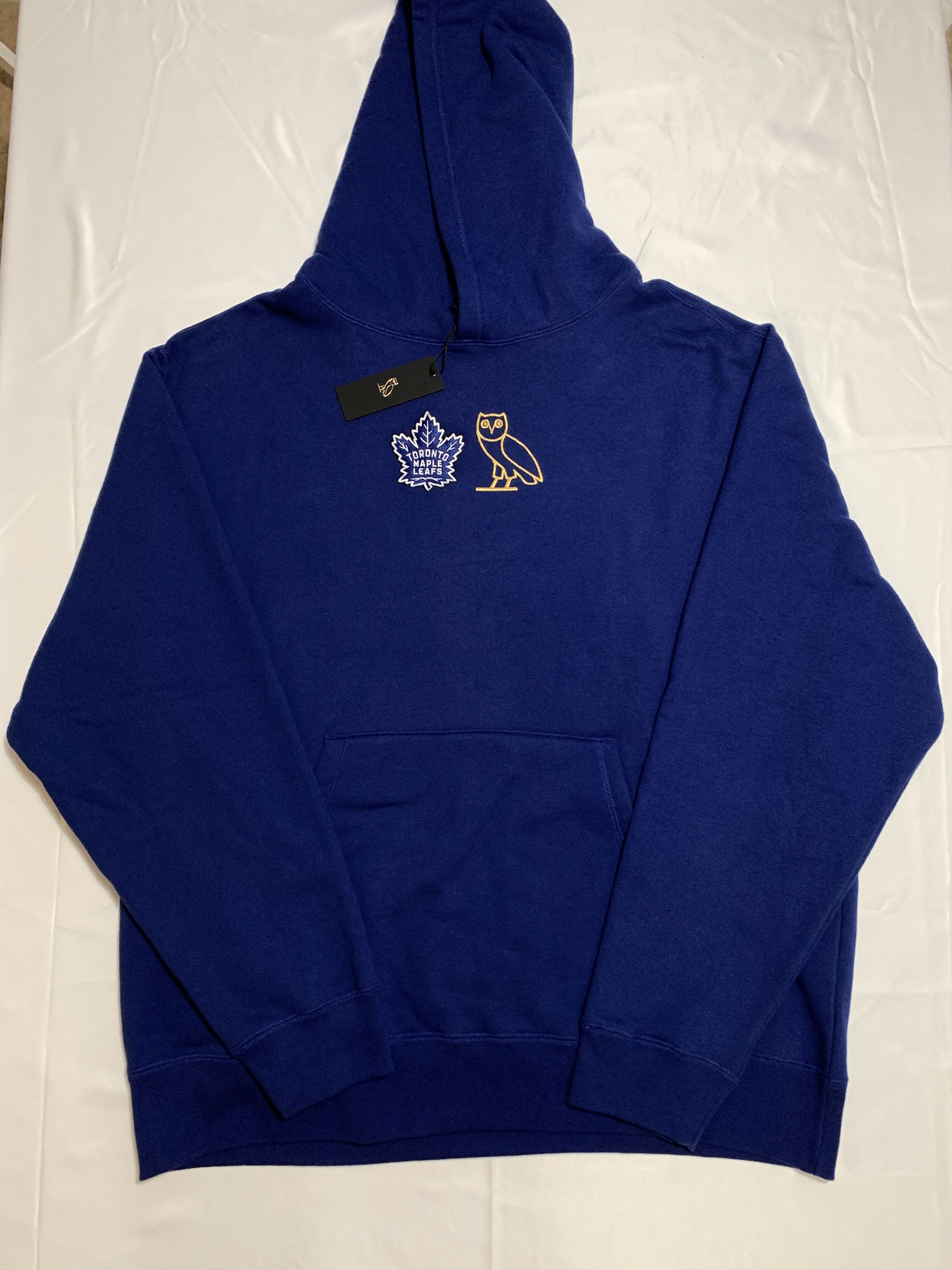 Drake OVOx NHL x TORONTO MAPLE LEAFS CLASSIC OWL HOODIE - BLUE Size US XXL / EU 58 / 5 - 1 Thumbnail
