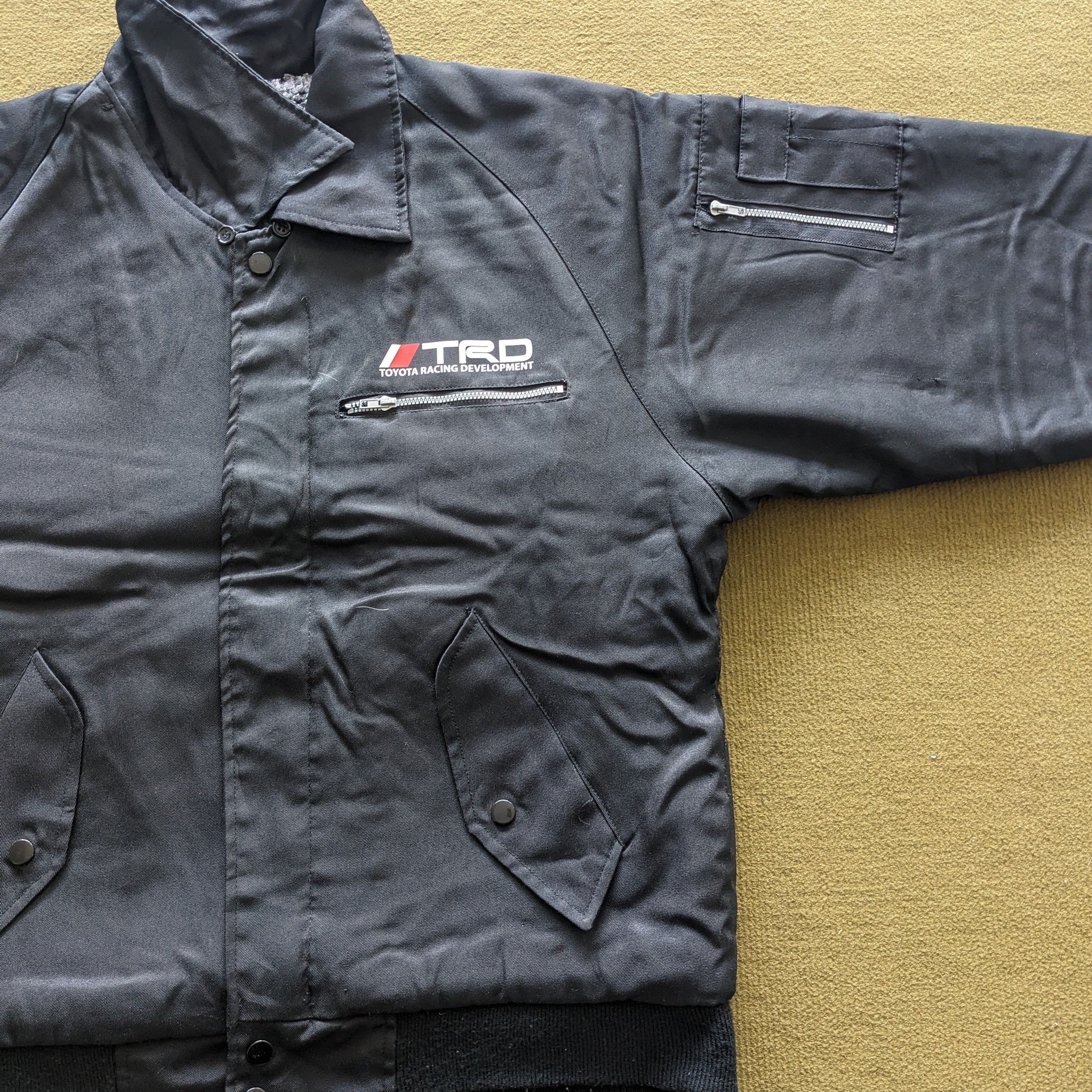 Other Vintage TRD TOYOTA Racing Uniform Jacket Size US XL / EU 56 / 4 - 3 Thumbnail