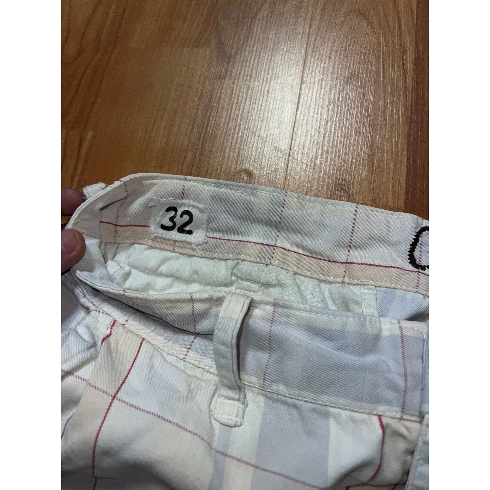 Chip & Pepper Chip and Pepper Cargo Shorts Checkered Striped 32 Small Hole Size US 32 / EU 48 - 8 Thumbnail