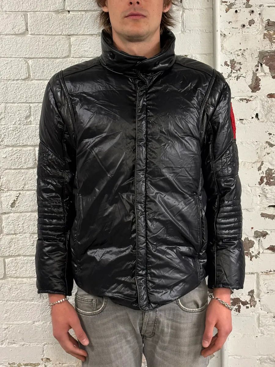 Gucci AW2006 Gucci Knight Patch Black Puffer Jacket by Frida Giannini Size US M / EU 48-50 / 2 - 2 Thumbnail