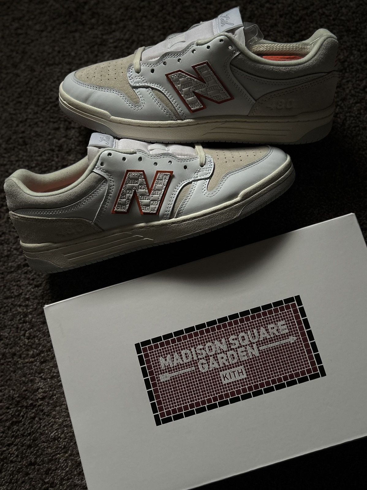 Kith × New Balance Kith x New Balance 480 Madison Square Garden New York Knicks Size US 10 / EU 43 - 7 Thumbnail