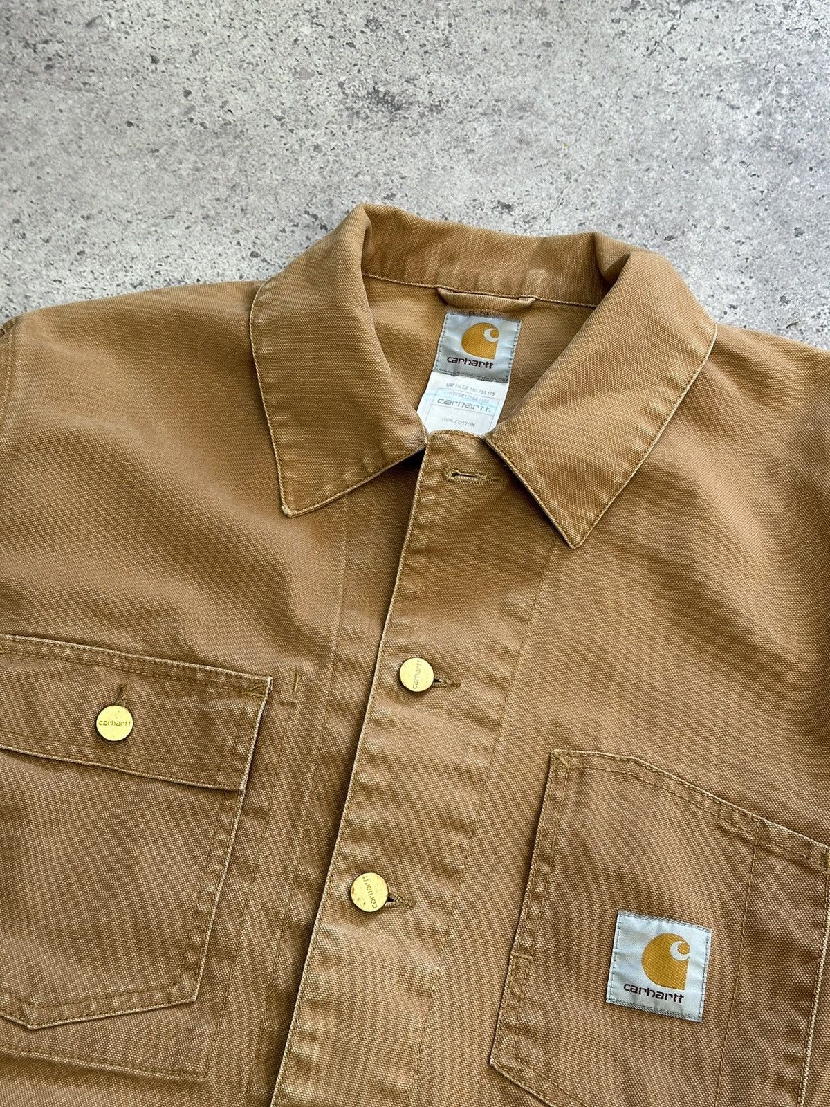 Carhartt Vintage Carhartt OG Chore Jacket Beige Y2K Archival Rare Size US XL / EU 56 / 4 - 11 Thumbnail