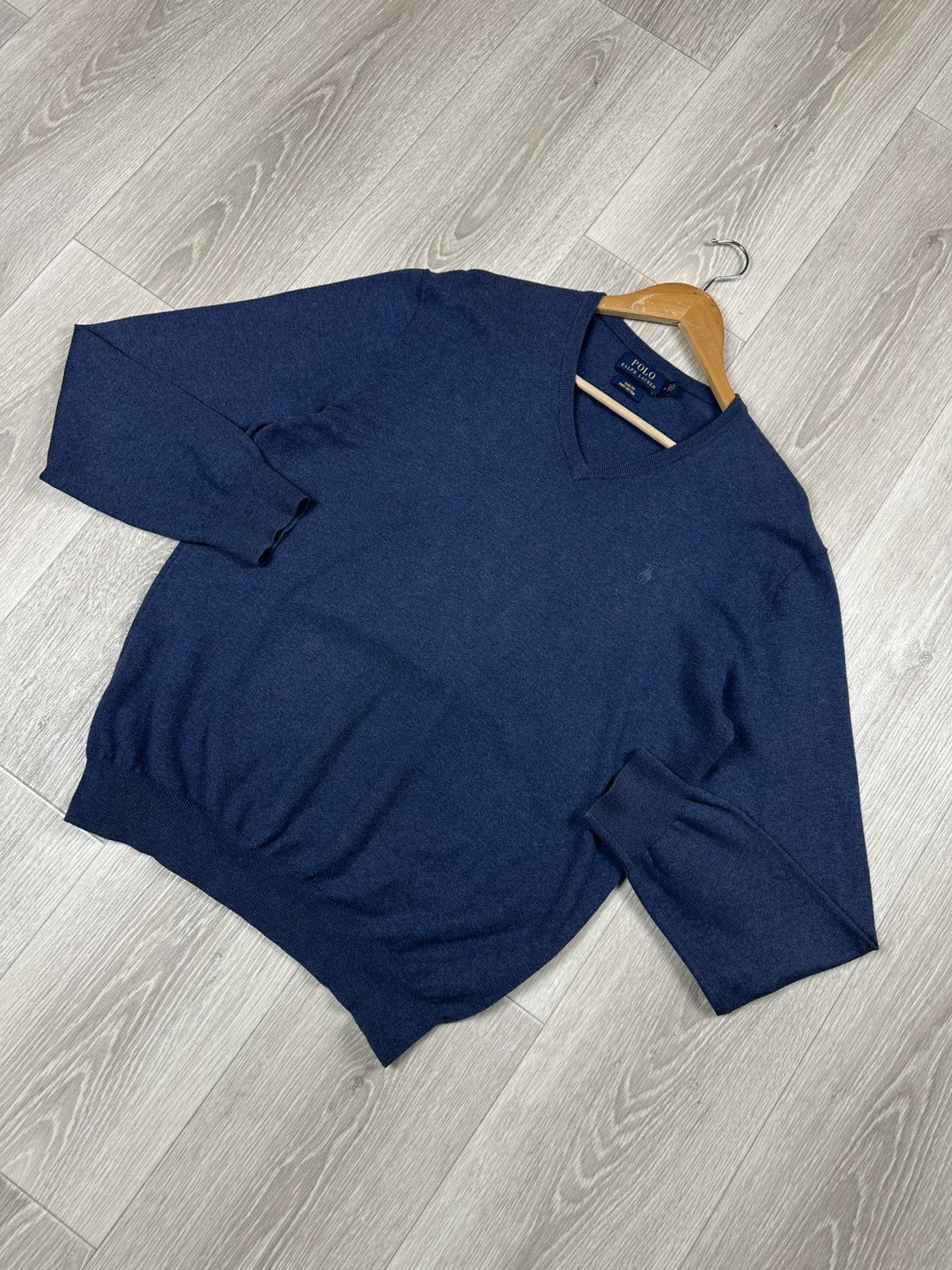 Polo Ralph Lauren Polo Ralph Lauren V-Neck Sweater Jumper Size M Size US M / EU 48-50 / 2 - 3 Thumbnail