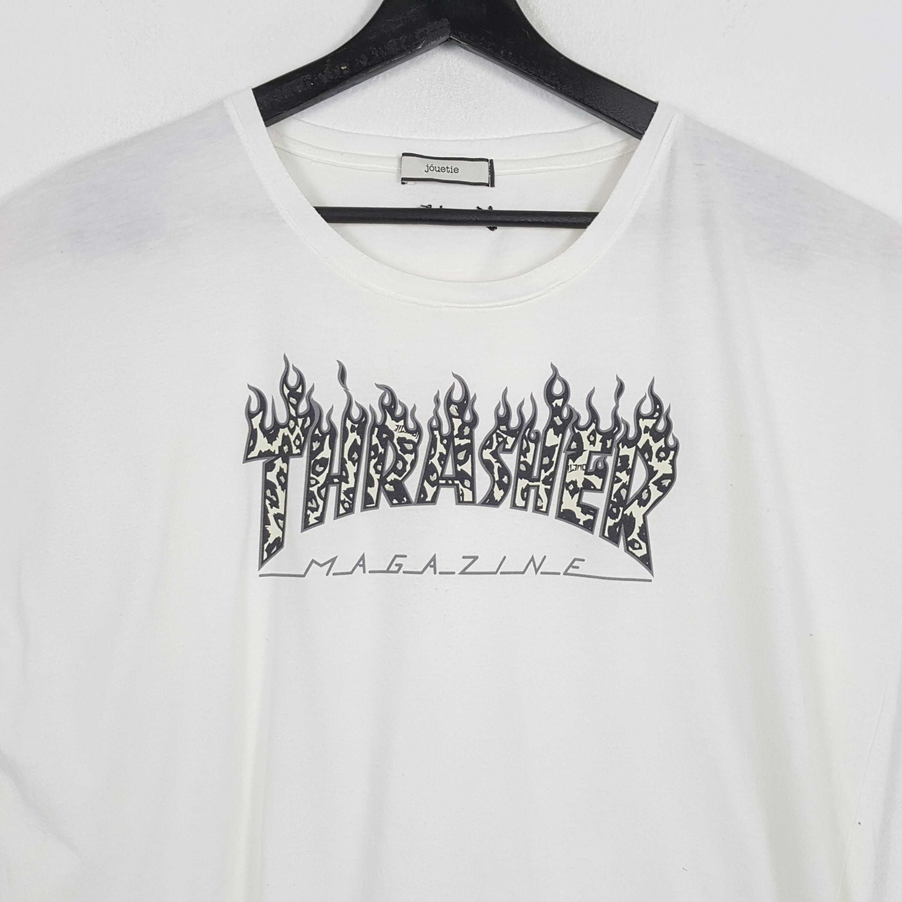 Thrasher × Vintage JOUETIE x THRASHER Magazine Skateboard Style Tshirt Size XL / US 12-14 / IT 48-50 - 2 Thumbnail
