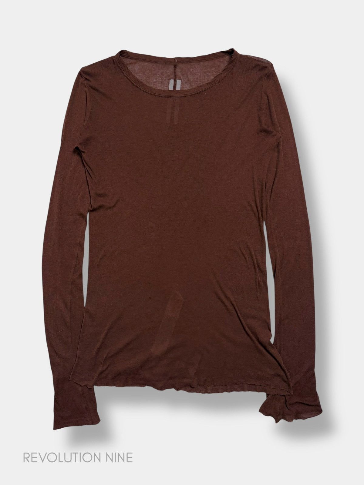 Rick Owens Rick Owens EDFU 23 Sheer Long Sleeve Top-2508 | Grailed