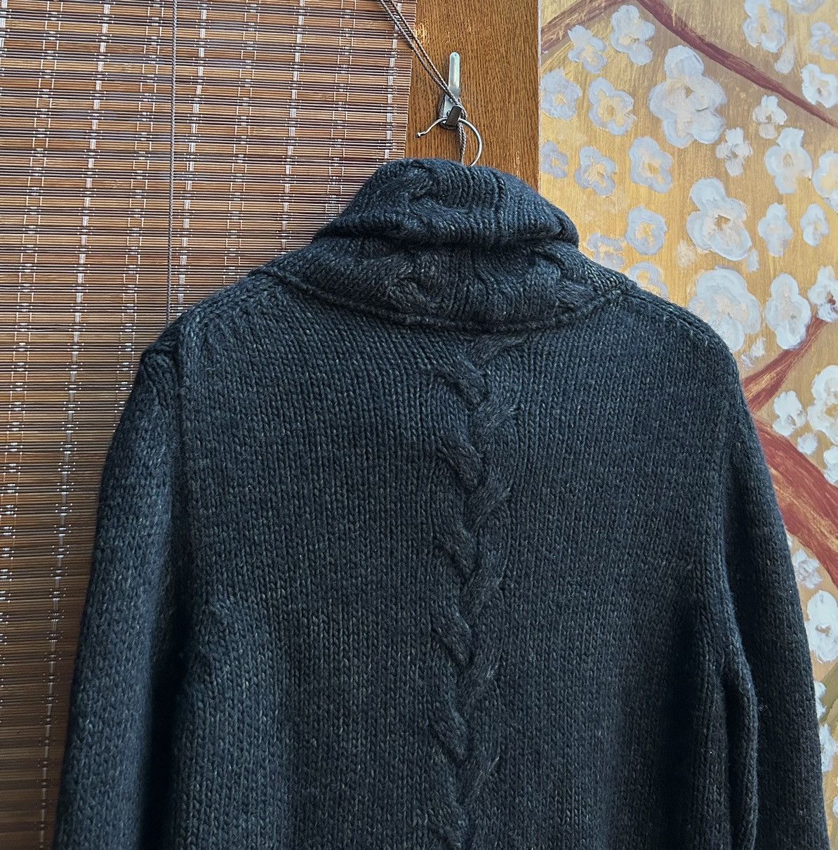 Saint Laurent Paris × Vintage × Yves Saint Laurent Yves Saint Laurent Turtle Neck Alpaca Wool Knitted Sweater Size S / US 4 / IT 40 - 2 Thumbnail