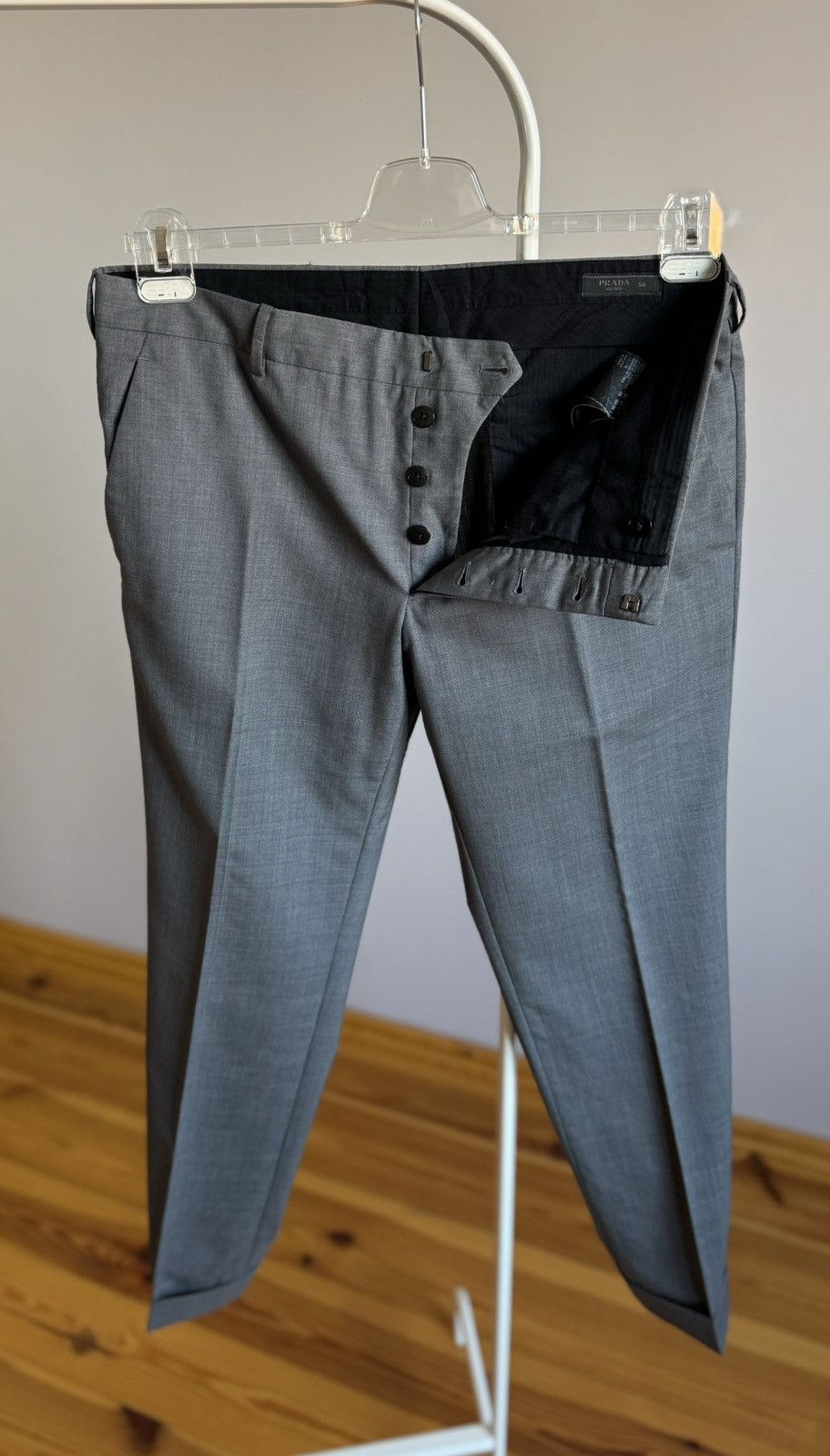 Prada Prada Milano Dress Gray Pants 50 Size US 32 / EU 48 - 6 Thumbnail