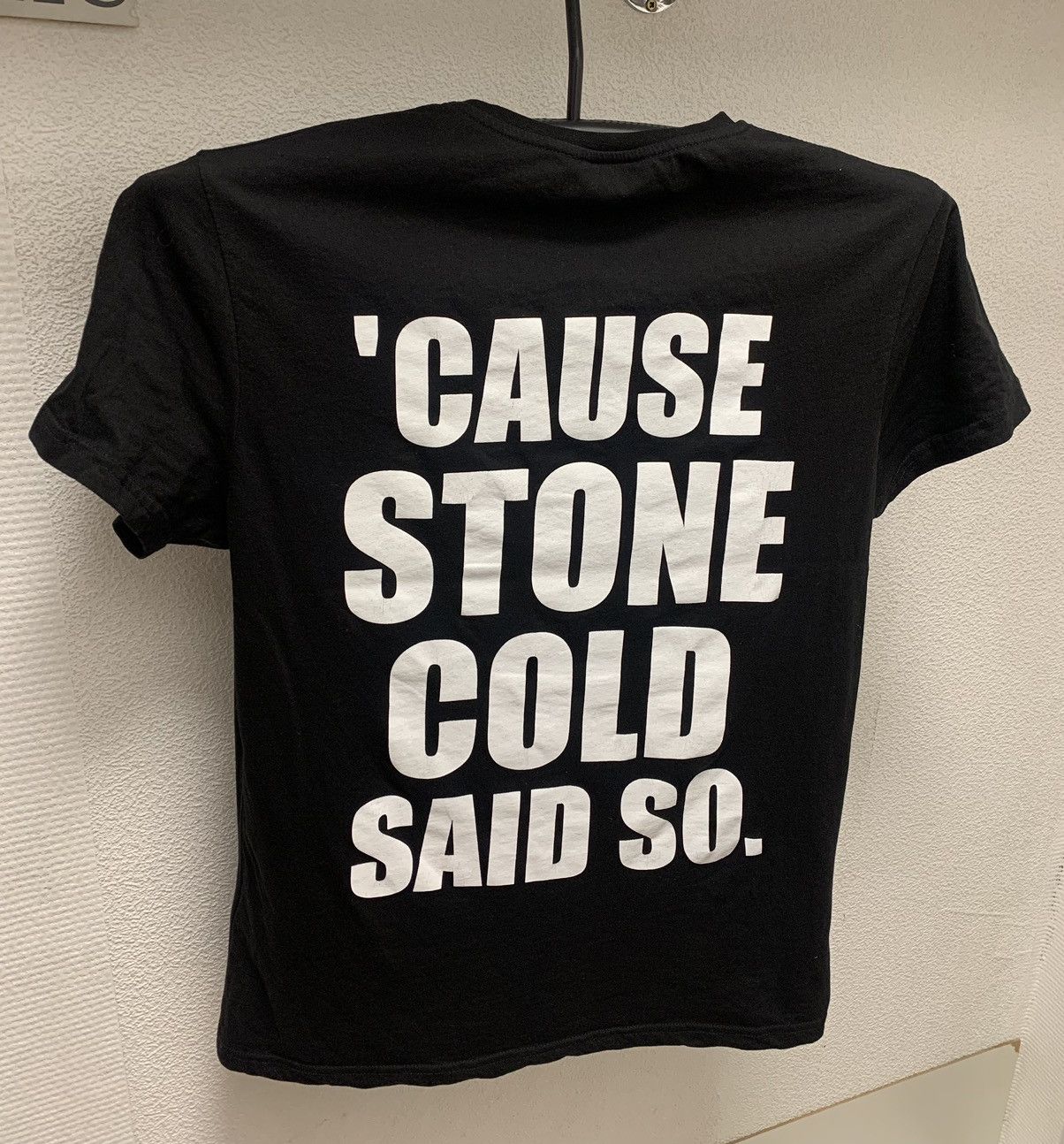 Vintage Stone cold vintage big logo austin 3;16 black t-shirt L sz Size US L / EU 52-54 / 3 - 2 Thumbnail