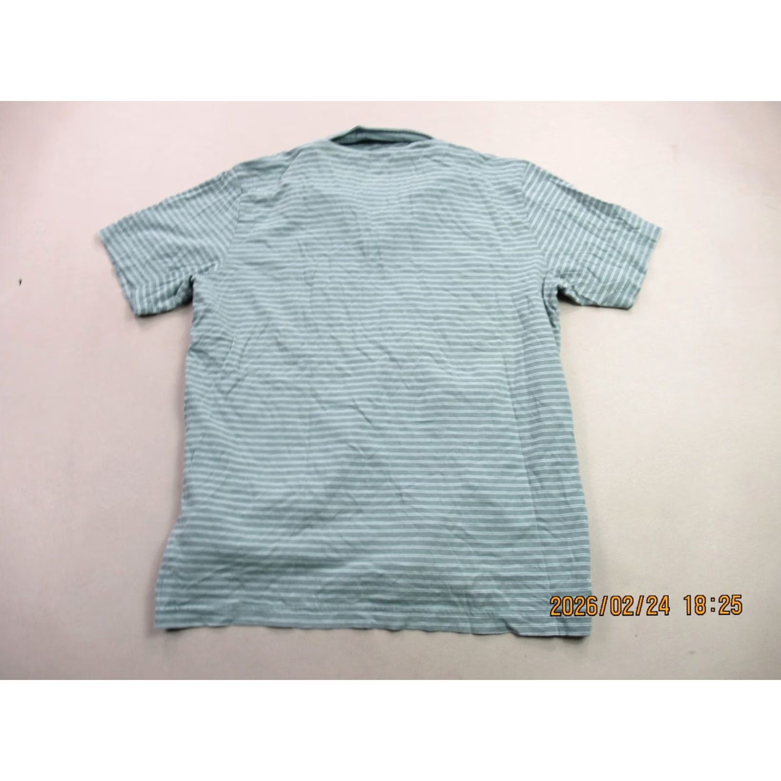 The North Face The North Face Shirt Mens Polo Short Sleeve Striped Green Casual Golf Regular Fit Size US M / EU 48-50 / 2 - 6 Thumbnail