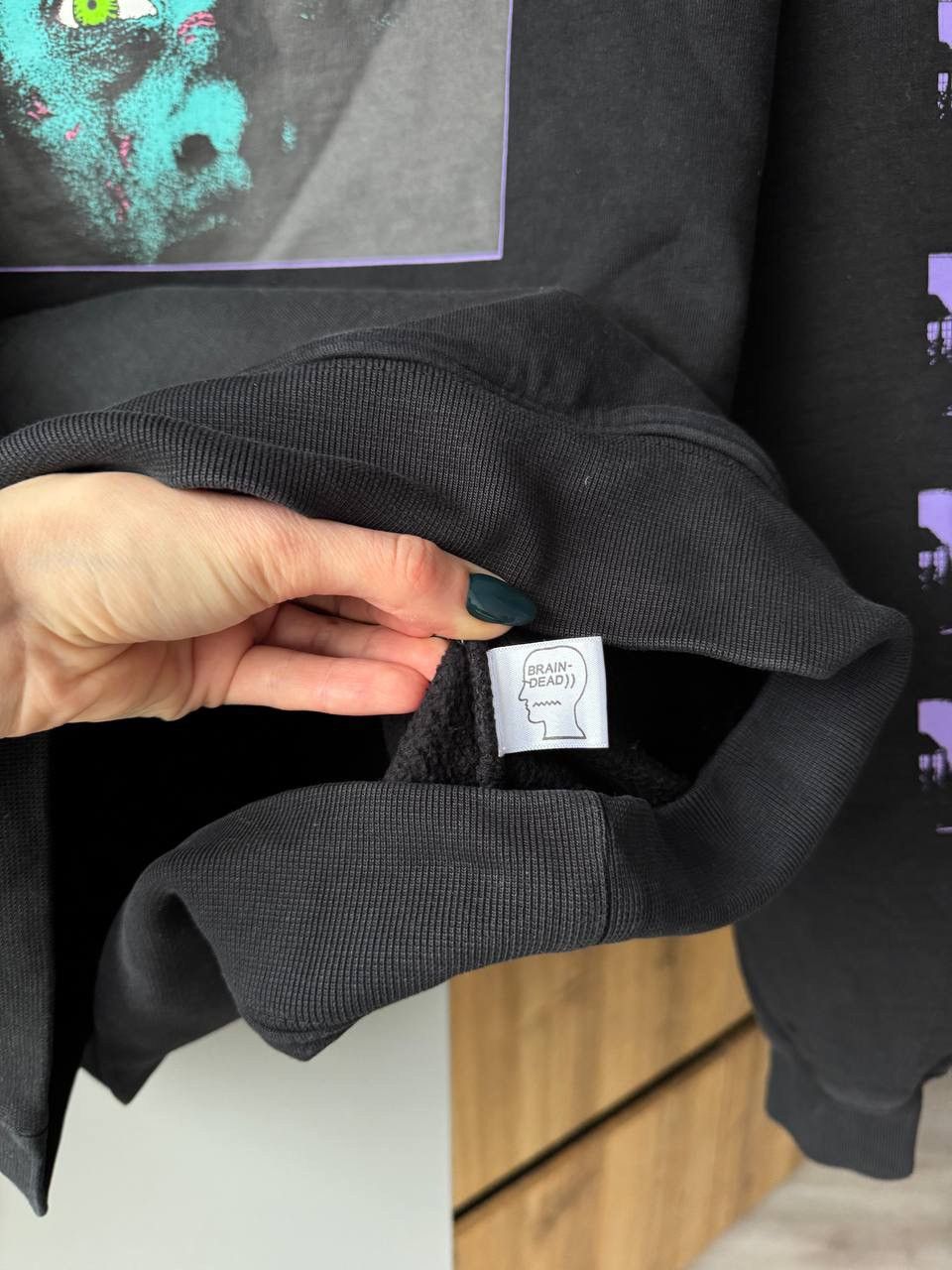Brain Dead Brain Dead x The Exorcist Hooded Sweatshirt (Black) L Size US L / EU 52-54 / 3 - 3 Thumbnail