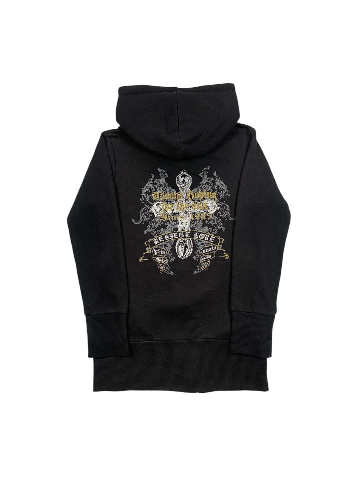 y2k Blue Strive LGB Ifsixwasnine Poem Wording Zip Up